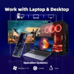 KingSpec SSD, 1024 GB, 1TB, NE-2280, NVMe, Pcie 3.0 M.2, Gen 3x4, Up to 2400MBs, Internal Solid State Drive with 3D NAND Flash, Compatible with Desktop, Laptop - Image 3