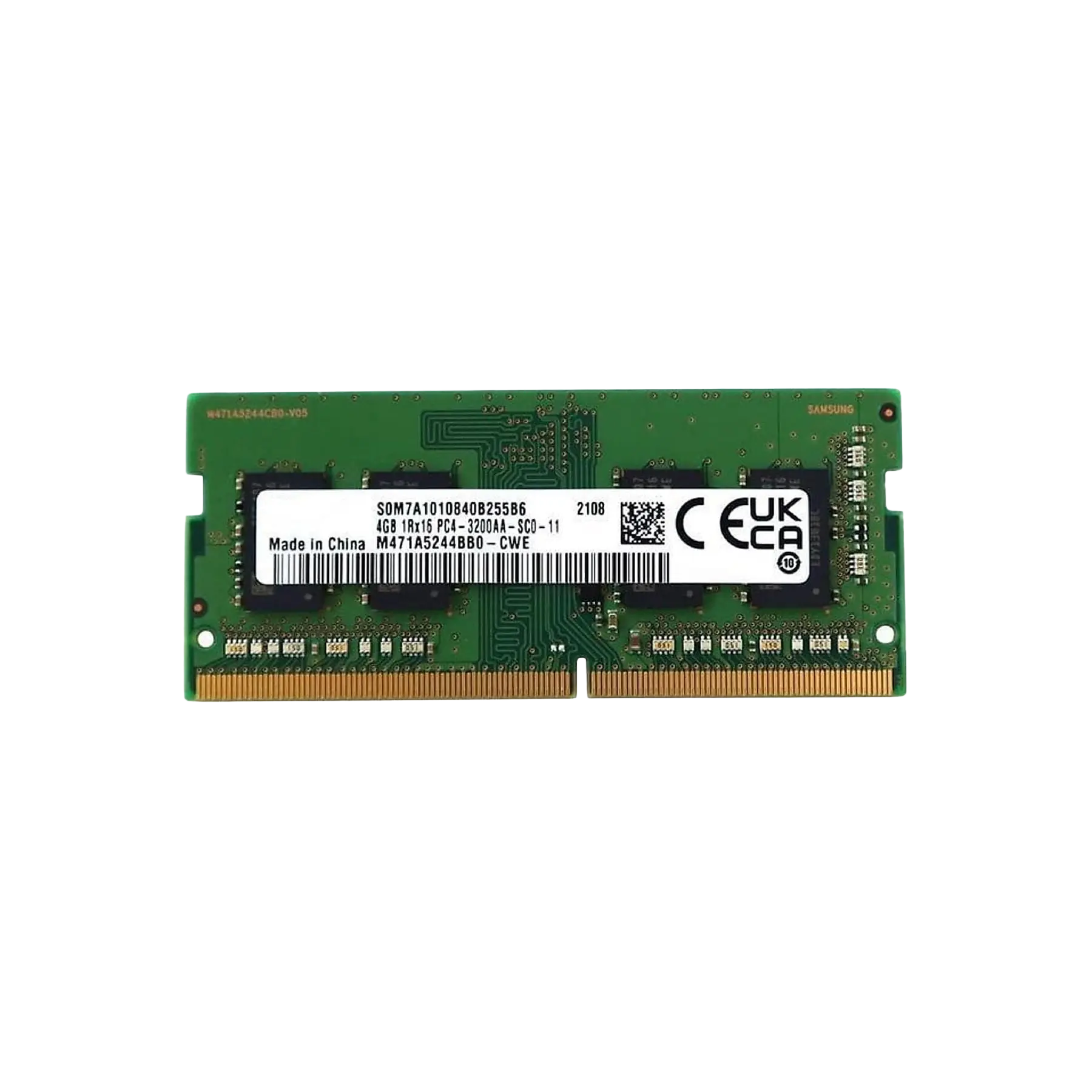 Samsung_Laptop_RAM_4_GB_DDR4_3200_Mhz_7081.webp Samsung Laptop RAM, 4 GB, DDR4, 3200 Mhz - Image 1
