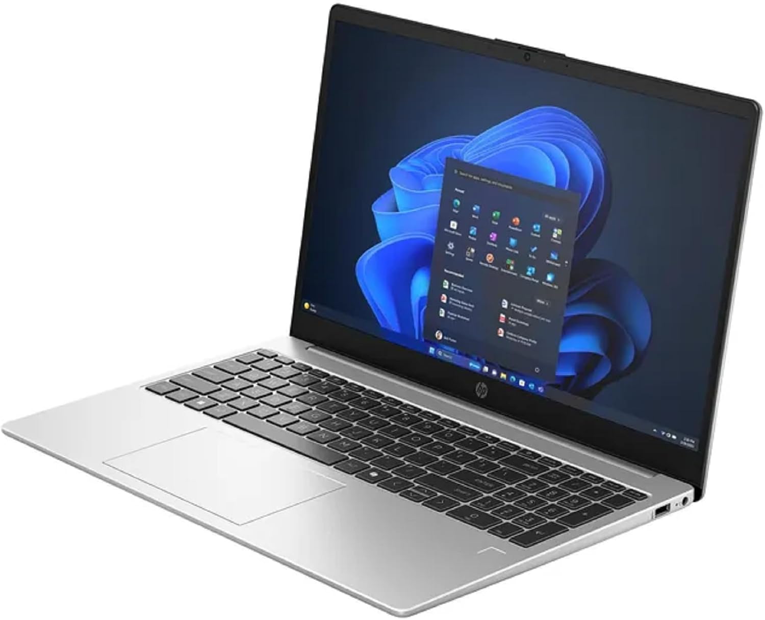 HP Laptop, Intel Core 7, 150U, 15.6", Silver, IPS Full HD, 10 x 5.40 GHz, Intel Graphics - Image 2