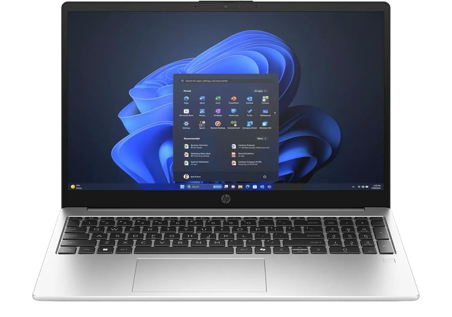 HP_Laptop_Ryzen5_7535U_15.6_Silver__255R_G10FHD_IPS_Display_AMD_6_x_4.50_GHz_DDR5_SSD_AMD_Radeon_660M_13059.webp HP Laptop, AMD Ryzen5, 7535U, 15.6", Silver, 255R G10,FHD IPS Display, AMD, 6 x 4.50 GHz, DDR5, SSD, AMD Radeon 660M - Image 1